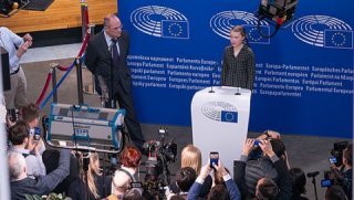 Greta fala no parlamento europeu em abril de 2019 - Fonte: Parlamento Europeu