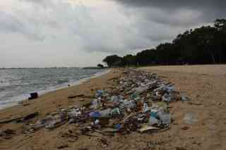 Praia em Singapura - Foto de Vaidehi Shah